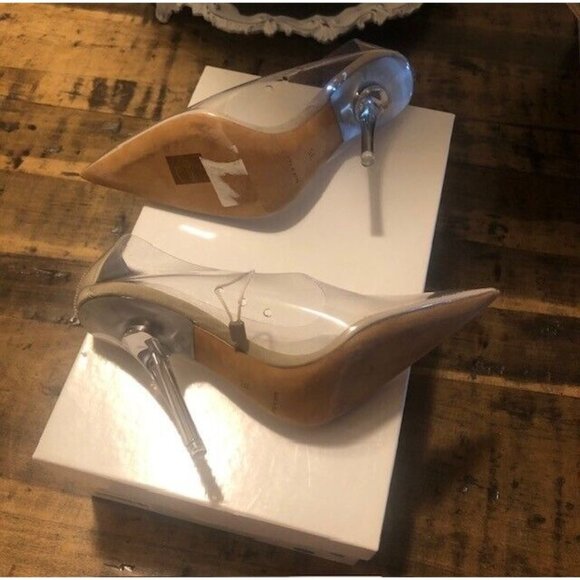 NIB $760 YEEZY SEASON 7 TRANPARENT BOMBA DE PVC TEMPORADA PUMPS SZ US 5 IT 35 - Picture 12 of 14